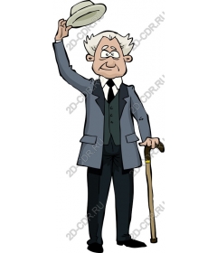  Charming older gentleman