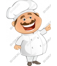 Happy chef