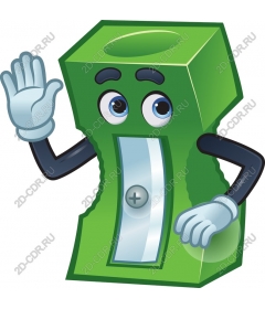 Friendly eraser Clipart