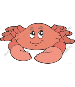  Adorable cartoon crab