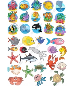 Set "Underwater adventures"