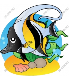  Bright underwater fish