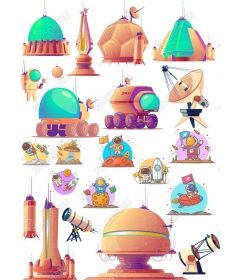 Set "Galactic adventures"