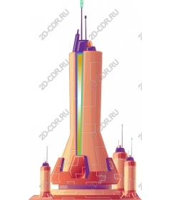  Futuristic tower