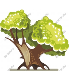  Stylized tree