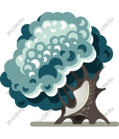  Stylized tree
