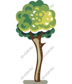  Charming stylized tree