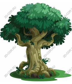 Lush green tree
