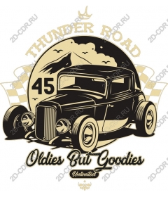 Thunder Road: an Old but good vintage cars