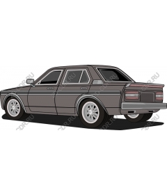  Classic vintage sedan
