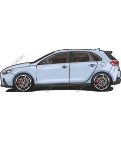  Modern hatchback