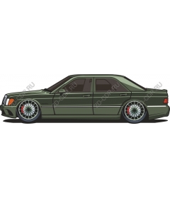 Understated luxury sedan