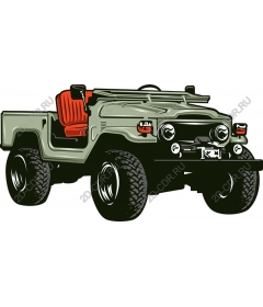  Classic off-road jeep