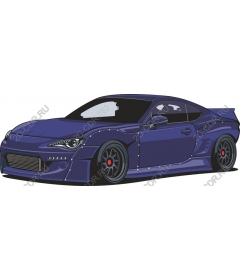  Elegant purple sports car