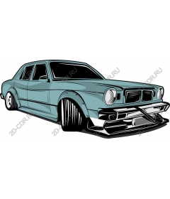  Classic vintage drag car