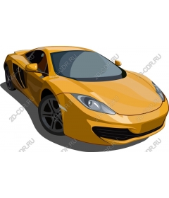  Elegant yellow sports car