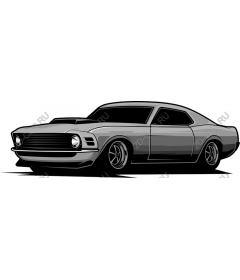  Classic muscle car