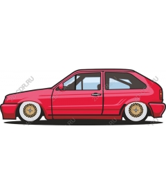  Elegant red hatchback
