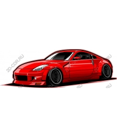  Красный спортивный автомобиль