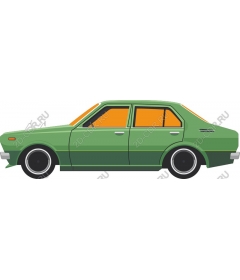  Classic green car