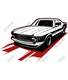  Classic muscle car