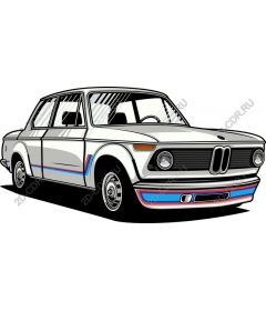 Классический винтажный автомобиль BMW
