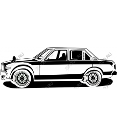 Классический винтажный седан