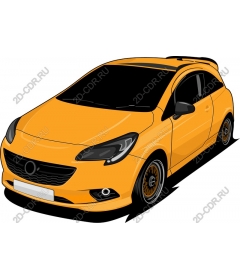  Динамичный оранжевый автомобиль