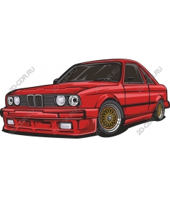  Classic red car