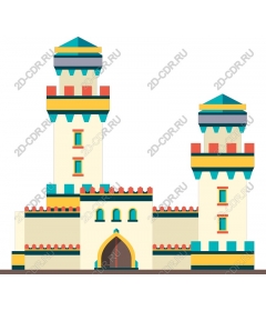  Colorful castle