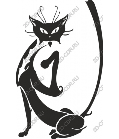  Stylized cat