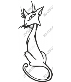  Stylized cat