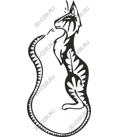  Stylized cat