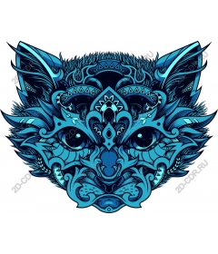 The Mystical Blue Fox