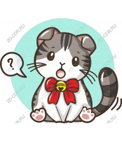  Charming surprised kitten
