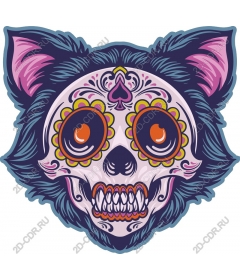  Cat-sugar-skull