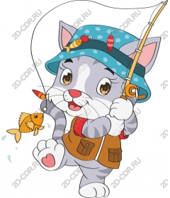  Charming angler cat