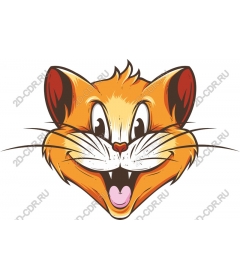  Adorable cartoon cat face