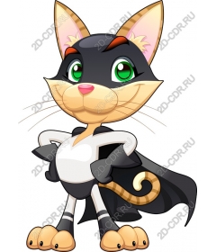  Superhero Cat