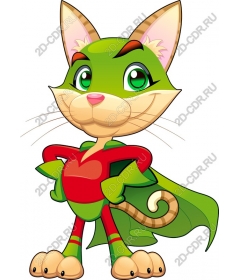 Superhero Cat
