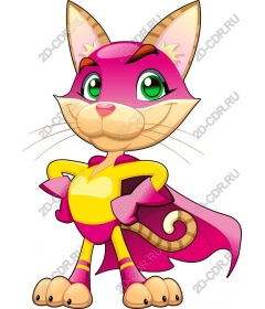 Superhero Cat