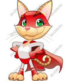  Superhero Cat