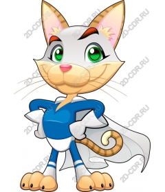 Superhero Cat