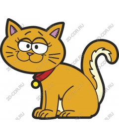  Cute cartoon cat