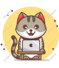 Кот, разбирающийся в технологиях