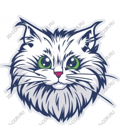  Fancy portrait of a cat