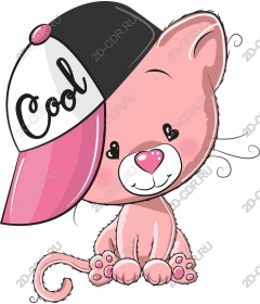  Cool pink cat