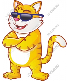  Cool cat character