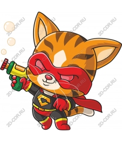  Superhero Cat