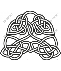  An intricate Celtic knot